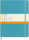 Moleskine Classic Notebook - Soft Cover, XL (7.5" x 9.5"), Ruled/Lined, 192 Pages in Reef Blue