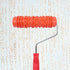 7'' Patterned Paint Roller for Wall Decoration, Classic Brick Embossing Texture Rubber Roller, DIY Paint Art Tool for