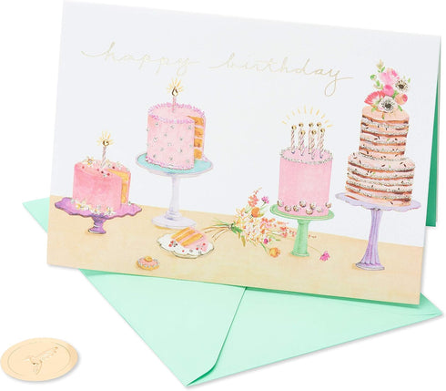 Papyrus Birthday Cards for Her - Cakes (2-Count)