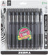 Zebra Pen Z-Grip Retractable Ballpoint Pen, Medium Point, Black Ink, 18-Pack, Model 22218