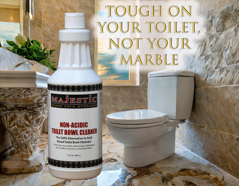 Majestic 1 Non-Acidic Toilet Bowl Cleaner - Quart