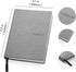 Daily To Do Checklist Notebook - Task Management Organizer Planner, Hardcover, A6 Size, 110 Sheets (Grey)