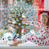 Glenmal 85 Pcs Winter Classroom Bulletin Board Decorations, Snowflake Snowman Cutouts with Glue Points for Christmas