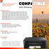 COCCINK 21XL 22XL Printer Ink Cartridge Replacement for HP Deskjet F335 F380 F4180 F2210 D1420 D1520 D1530 D1560 (1