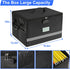 File Organizer, Fireproof Document Box with Lids and Lock, Portable Folder Organizer with Handle