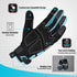 DURATECH Safety Work Gloves, Utility Mechanic Gloves, Touch Screen, Large (1 Pair) for Construction and Home Improvement