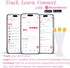 3.5-6.5 (20 NATURELAND Vaginal pH Test Strips for Women At-Home BV and Yeast Infection Test Kit, with BloomSense App