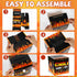 67 60 3 3 Qyeahkj Pcs Chili Cook off Contest Ballot Box Includes Pcs Voting Cards and Pcs Trophy Award Ribbons, Pcs