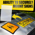 Colingmill 4 9 6 Inch Pcs Adhesive Sign Grippers x Suitable for Aluminum & Plastic Vehicle Magnetic Signs Holder