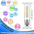 E17 LED Light Bulb 6W (60W Halogen Equivalent), 6000K Daylight White, 700lm, Non-Dimmable, 5 Pack