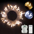 GHJ Battery Operated Remote Control Rainproof LED String Lights, Color Changing Fairy Lights