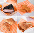 SUCCEFORT 100 7x7 Inch, Pieces Wax Paper Sheets Food Basket Liners Deli Wax Paper Sheets for Wrapping Bread Sandwiches