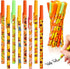 Harloon 48 Pcs Thanksgiving Pens, Bulk Fall Themed Ballpoint Pens, Autumn Maple Leaf Pumpkin Design for Party Favors
