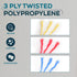 260FT, 390FT, 780FT, 1500FT, 2300FT, (Set 3 262 3 Mason Line String Durable Construction Twine for Laying Bricks