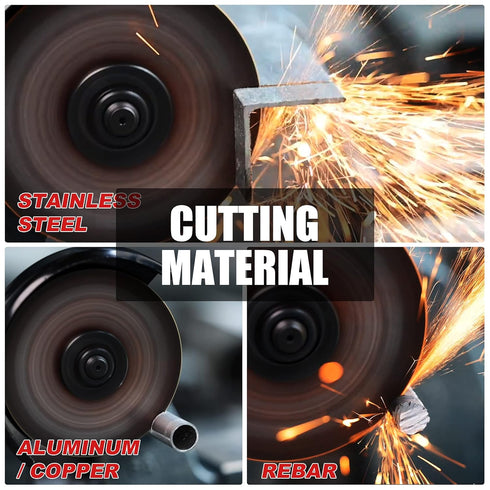 EZARC Cut Off Wheel 25 Pack - 4.5" x .045" x 7/8" Cutting Wheel for Metal & Stainless Steel