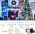 500 164 8 kemooie LED White Christmas Lights, FT Lighting Modes Christmas Fairy Lights, Plug in Waterproof Extra Long