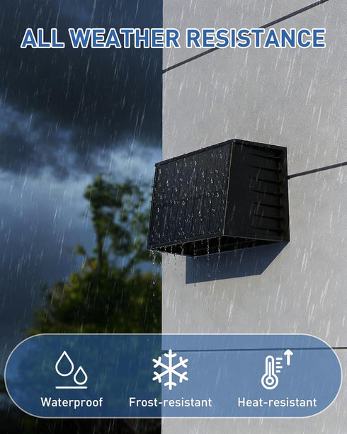 IP65 3000K CORESLUX Solar Outdoor Wall Lights, Up and Down Waterproof Wall Lighting, Outdoor Solar Lights