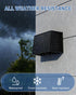 IP65 3000K CORESLUX Solar Outdoor Wall Lights, Up and Down Waterproof Wall Lighting, Outdoor Solar Lights
