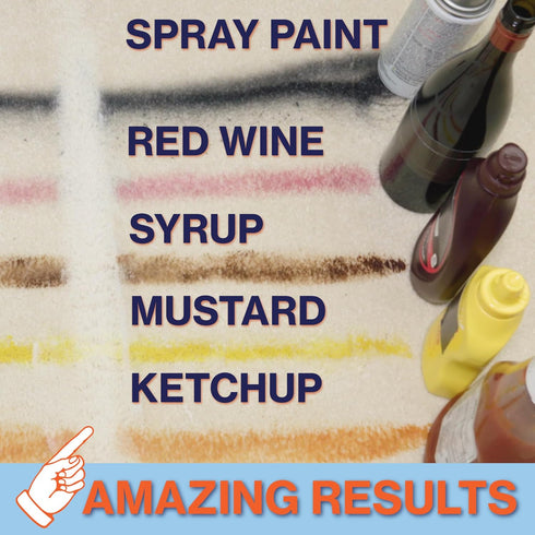 Whip-It All Natural Enzyme Cleaner Stain Fighting Kit, Professional Strength Stain Remover Spray