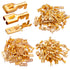 Twidec 150PCS 6.3mm Male Female Spade Connector, Quick Splice Crimp Terminals for Electrical Wiring