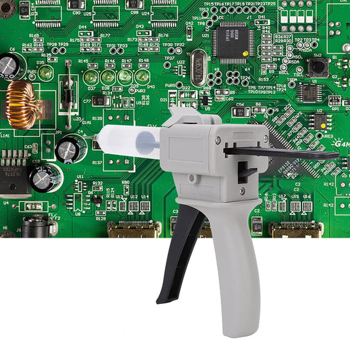 Hot Glue Gun, Manual Dispenser Tool for Pressing & Squeezing DIY Crafts and Quick Repairs, 30ml