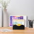 DRASTAR Mail Organizer Countertop, Letter Holder for Desk, 3 Slots Black Small File Holder for Home Office