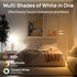 Linkind Matter Smart Bulb, Soft White to Daylight Tunable, Alexa Compatible, A19 E26, 800LM, 60W, 4-Pack