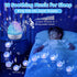 Dinosaur Night Light for Kids, 10 Musics + 6 Films Kids Night Light Projector, 126 Lighting Effects + Remote, 360