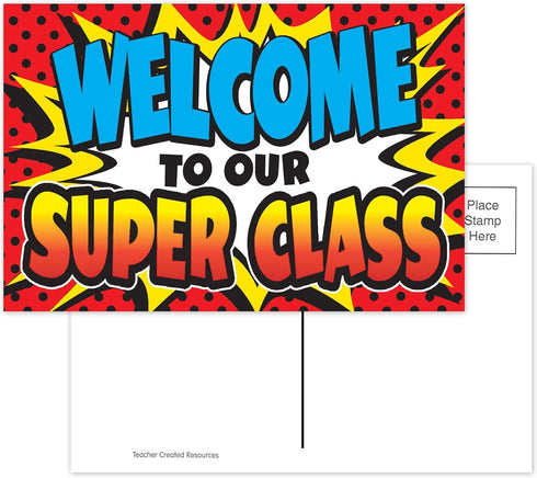 Superhero Postcards by Teacher Created Resources