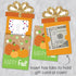 Set 8 Big Dot of Happiness Pumpkin Patch - Fall, Halloween or Thanksgiving Party Money and Gift Card Sleeves - Nifty
