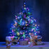 Lights,50FT 500Leds in,8 Firecracker Fairy Waterproof Twinkle Lights Plug Modes Remote String Light for Indoor Outdoor
