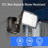 26W 1 Flood Lights Outdoor, CCT Integrated LED Security Light Fixture, Head Exterior LED Outdoor Light with Dusk