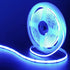 5V Dimmable Switch,9.84FT/3M,Blue,320LEDs/M,8mm IP20,1.5M USB COB LED Strip Lights with Width,Not Waterproof USB Switch