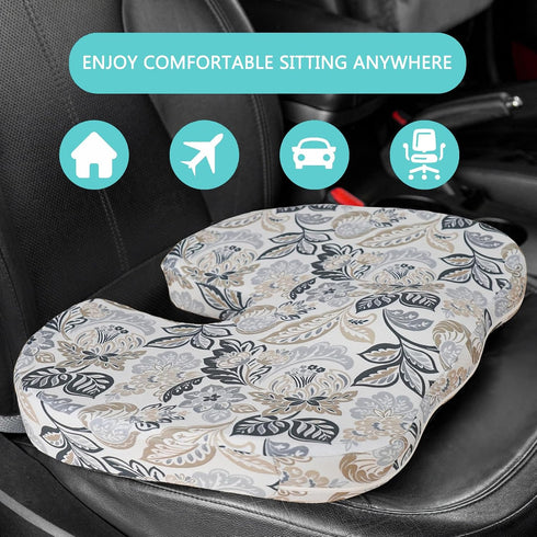 Tailbone Memory Foam Pain Relief Cushion for Office Chairs