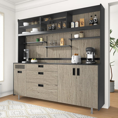 WESTICK Light Wood Grain Contact Paper, 15.75" x 78" Peel and Stick Waterproof Wallpaper for Cabinets and Furniture