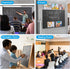 PATIKIL 2 Pcs Magnetic Dry Erase Whiteboard Paper, 17" x 12" Adhesive Board Sticker for Fridge Office, White
