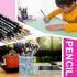 Fun Assorted Reading Pencils in Bulk, Wooden Pencils with Eraser for Kids, Classroom Reward, 150 Pieces