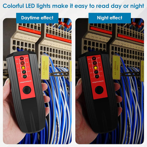 EMF Meter, Electromagnetic Field Radiation Detector, Battery Powered EMF Reader for Ghost Hunting, Industrial Testing