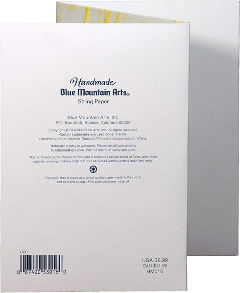 Blue Mountain Arts Greeting Card “I’M So Glad That I Married You” - Handmade Paper Card Perfect For Birthday,