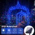144FT 2 Pack 400LED 8 Extra-Long Solar String Lights for Outside, Solar Fairy Lights Outdoor Waterproof, Copper Wire