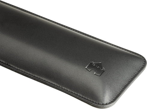 Bailey Tenkeyless by Castle - TKL Short Wrist Rest for Keyboards with 87 Keys, Leather Ergonomic Support (Nightfall)