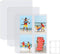 Better Office Products Photo Album Refill Sheets, 3.5 x 5 Inch, Heavyweight, Diamond Clear 3 Ring Photo Binder Page