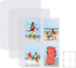 Better Office Products Photo Album Refill Sheets, 3.5 x 5 Inch, Heavyweight, Diamond Clear 3 Ring Photo Binder Page