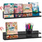 VANPET Metal Magnetic Book Shelf for Whiteboard, Metal Magnetic Bookshelf, Book Display