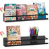 VANPET Metal Magnetic Book Shelf for Whiteboard, Metal Magnetic Bookshelf, Book Display