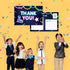 Disfuco Set 20 (A05) Birthday Thank You Postcards, Neon Roller Skating Thank You Cards for Kids Girls Boys Birthday