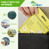 120 18" 15", 12 Packs Disposable Toilet Seat Covers - Sheets of XL Flushable Toilet Seat Covers for Potty Training