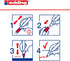 edding 4095 Round 2-3 mm Medium-Nib Wet Wipe Liquid Chalk Marker for Chalkboards, Windows, Glass