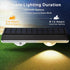 8 Pack 7 IP67 12+ Solar Fence Lights Outdoor - RGB Fence Lights Solar Powered, Color Modes & Warm White, Waterproof