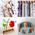 DEPEPE 25pcs 45ml Glass Test Tubes with Cork Stoppers for Bath Salt Candy Storage, Science Lab Party, 25 x 140mm